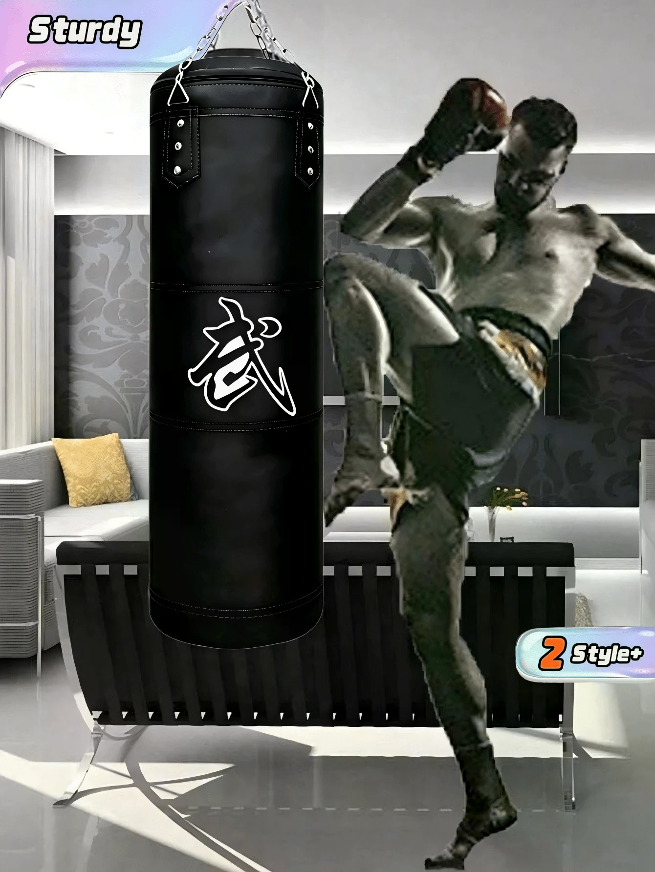 Boxing Glove Set - Conjunto de Sacos de Boxe Suspensos