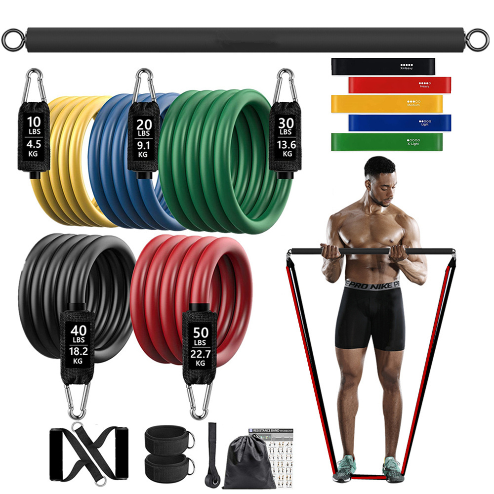 Sports Equipment Companies - 150lb fitness booty resistência elástico treino